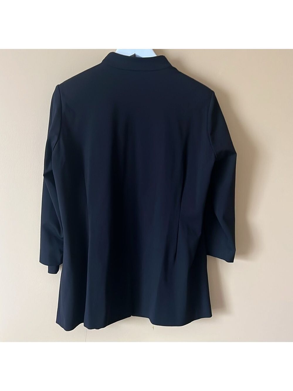 MING WANG Elegant Black Studded Women's Jacket. One hook closure. Large. - Picture 2 of 8